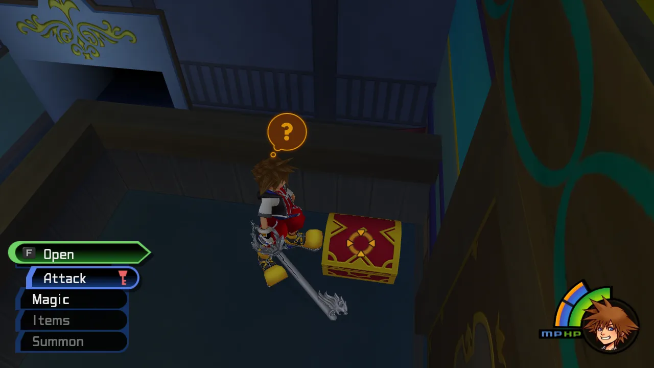 Traverse Town Alleyway Balcony Chest